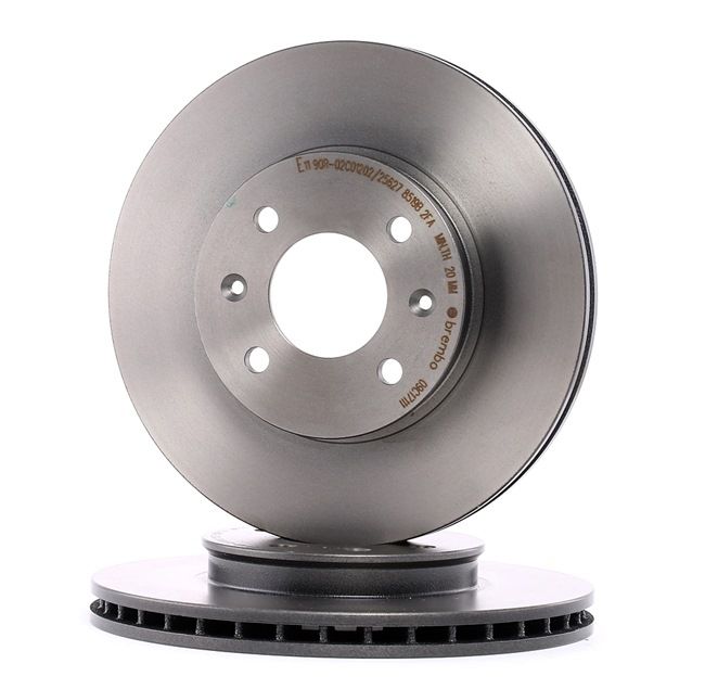BREMBO 09.C171.11: Brzdový kotúč Ø: 256mm, s vnútorným chladením, Ø: 256mm, potiahnutá, so skrutkami COATED DISC LINE