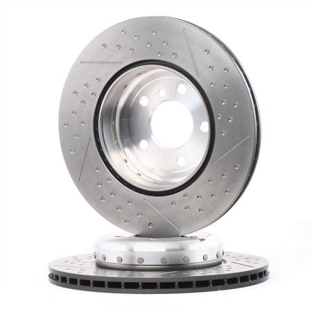 BREMBO 09.C395.13: Piduriketas Ø: 345mm, sisemine õhutus, piludega/augustatud, kaheosaline piduriketas, Alumiiniumist pidurikettakamber, Ø: 345mm, kaetud, koos kruvidega TWO-PIECE DISCS LINE