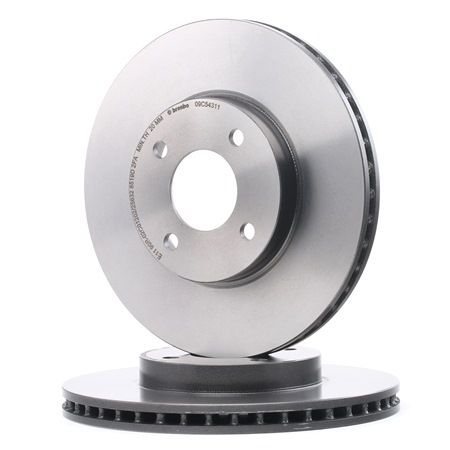 BREMBO COATED DISC LINE 09.C543.11 Remschijf NISSAN MICRA 4 (K13) 107 Pk Benzine kosten