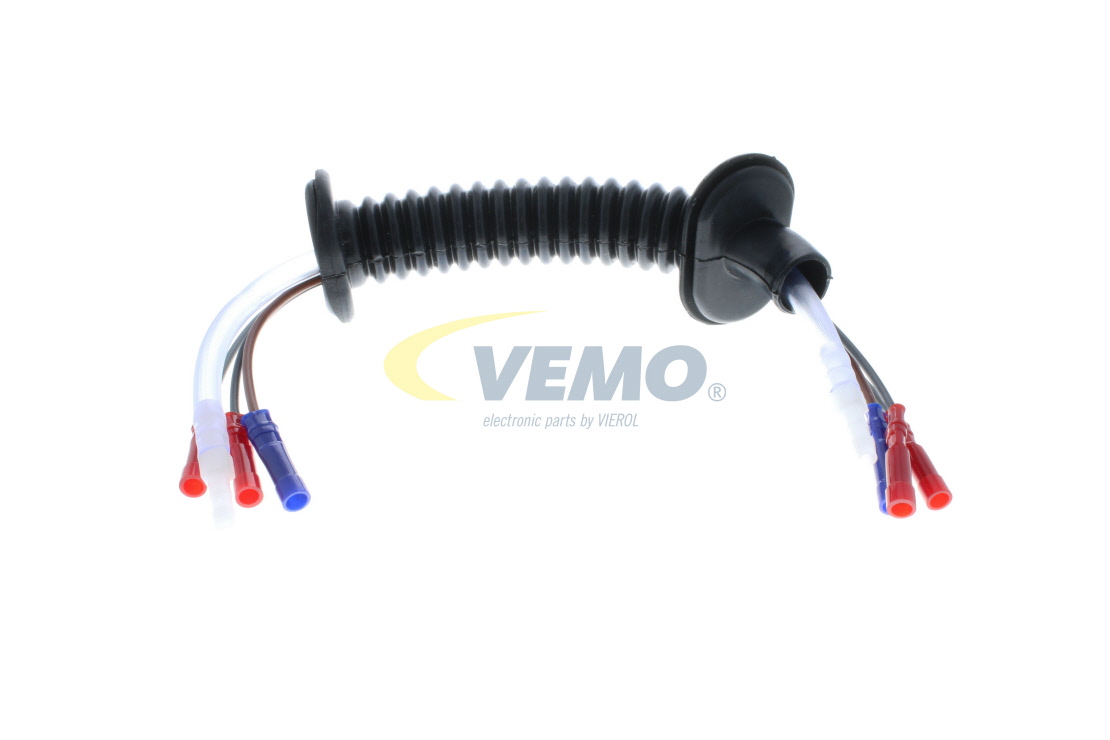 VEMO V10-83-0051: Zestaw naprawczy, zestaw przewodów z tyłu z lewej, Drzwi pojazdu, z tyłu po prawej, z wężykiem, z osłoną, EXPERT KITS +