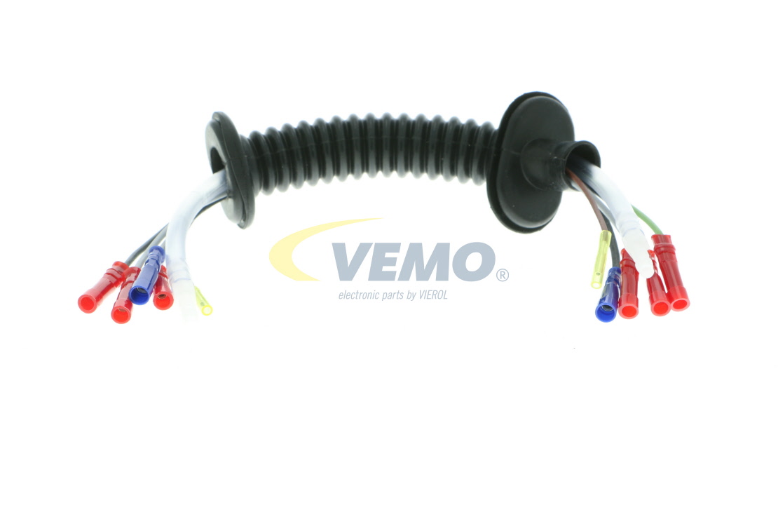 VEMO V10-83-0052: Zestaw naprawczy, zestaw przewodów z tyłu z lewej, Drzwi pojazdu, z tyłu po prawej, z wężykiem, z osłoną, EXPERT KITS +
