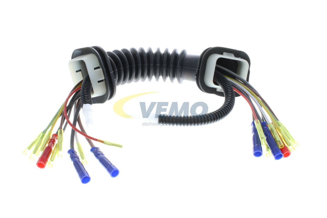 VEMO V10-83-0053: Zestaw naprawczy, zestaw przewodów Drzwi pojazdu, z tyłu z lewej, z tyłu po prawej, z wężykiem, z osłoną, EXPERT KITS +