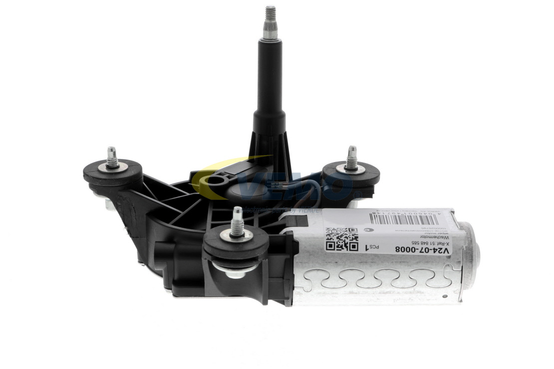 VEMO V24-07-0008: Silnik wycieraczek 12V, z tyłu, Q+, original equipment manufacturer quality