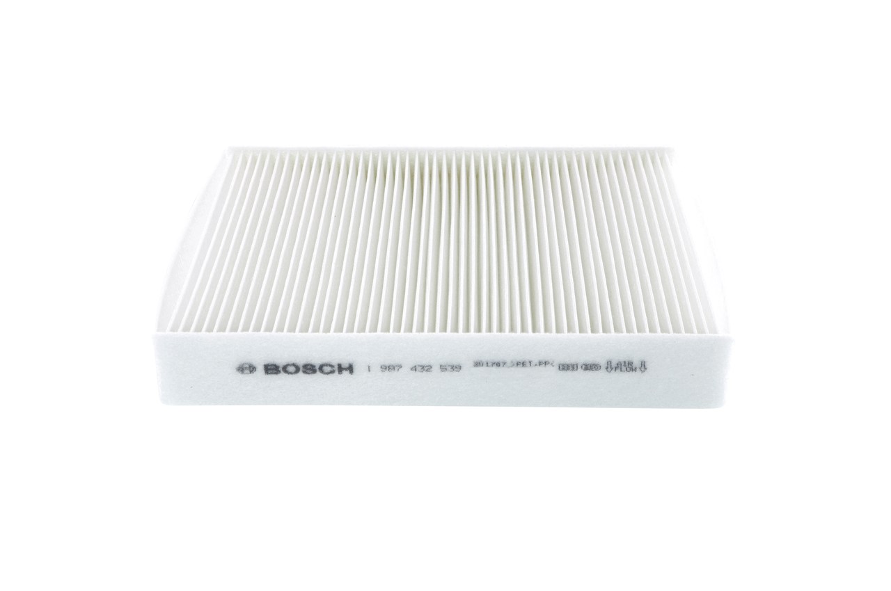 BOSCH 1 987 432 539 Salono filtras FORD C-MAX (DM2) 125 AG benzinas / etanolis kaina