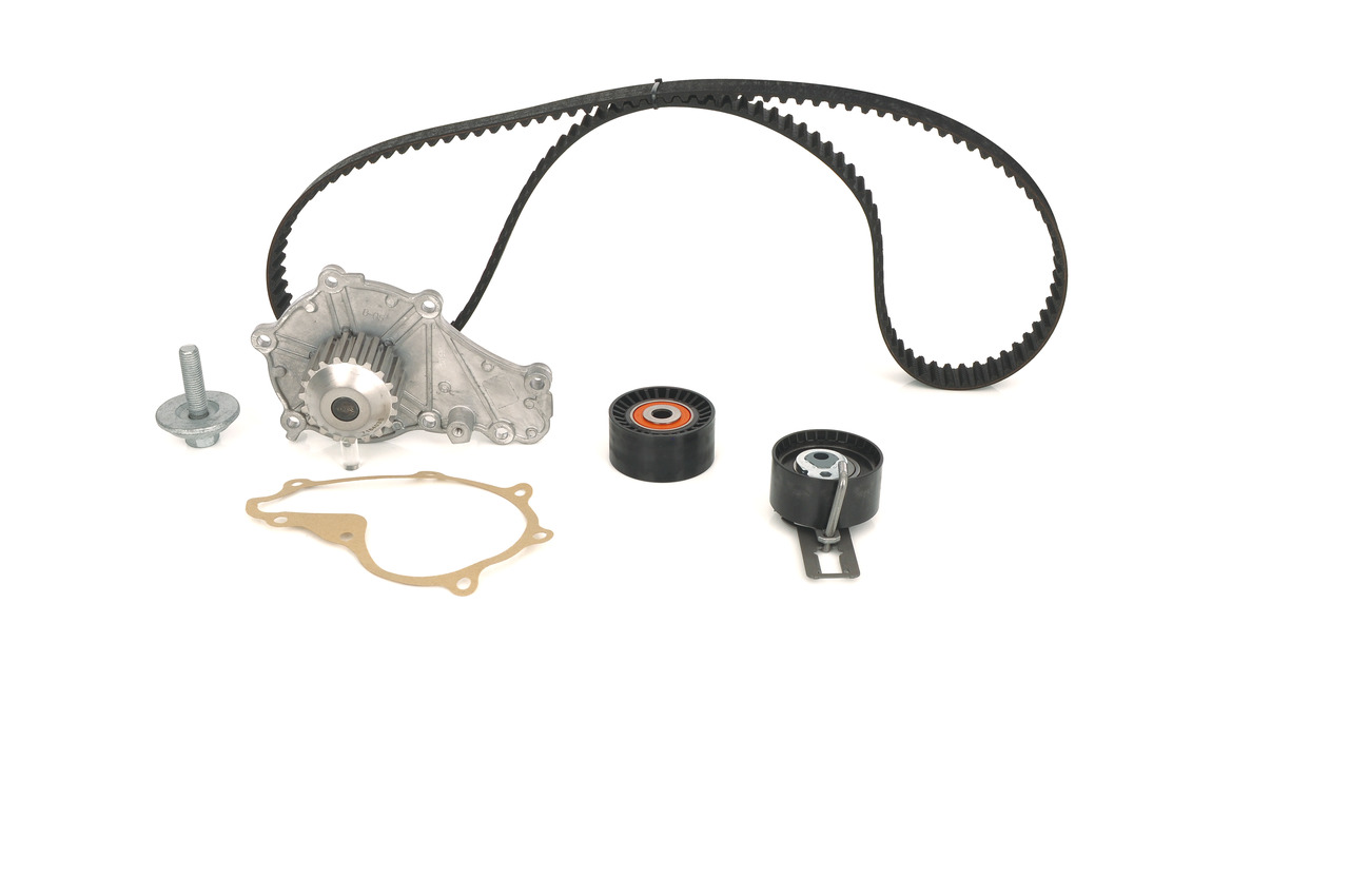 BOSCH 1 987 946 912: Kit de distribution + pompe à eau Nbr. dents: 141, Largeur: 25,4mm