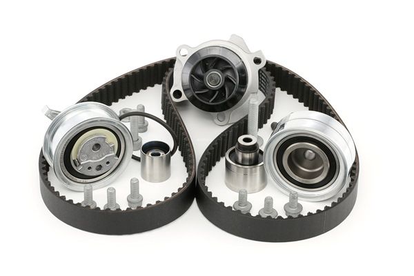 BOSCH 1 987 946 943: Pompă apă + kit distribuție dinti: 160, Latime: 25mm