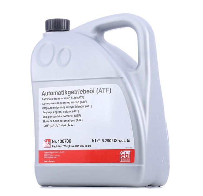 FEBI BILSTEIN 100706: Huile pour boîte automatique 5I, ATF MB15
