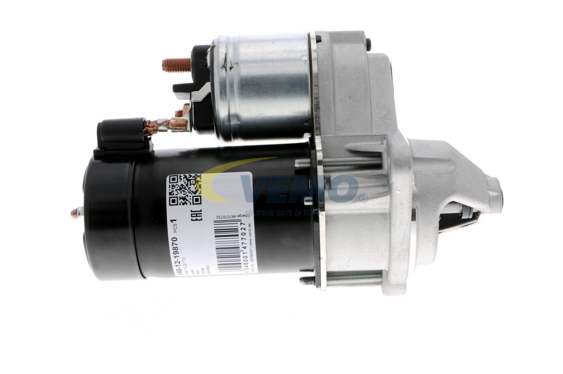 VEMO V40-12-19870: Anlasser 1,1kW, Original VEMO Qualität