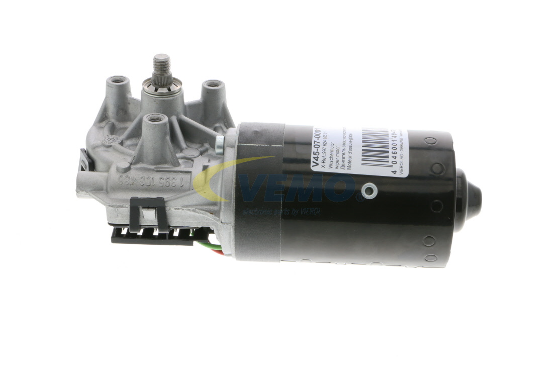 VEMO V45-07-0001: Silnik wycieraczek 12V, z przodu, Q+, original equipment manufacturer quality