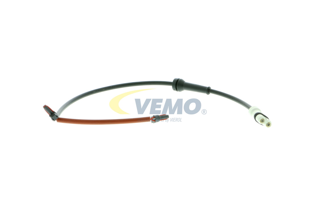 VEMO V45-72-0010: Warnkontakt, Bremsbelagverschleiß Hinterachse links, Hinterachse rechts, 442mm, Original VEMO Qualität