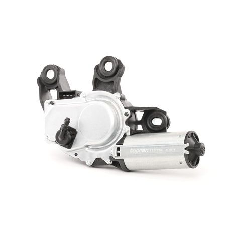 TOPRAN 113 768: Scheibenwischermotor 12V, hinten, mit Waschwasserleitung