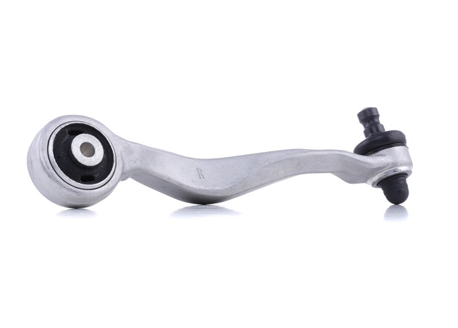 MEYLE 116 050 0206: Bras de suspension supérieur, arrière, Essieu avant droit, Aluminium, avec rotule de suspension, avec support en caoutchouc, ORIGINAL Quality