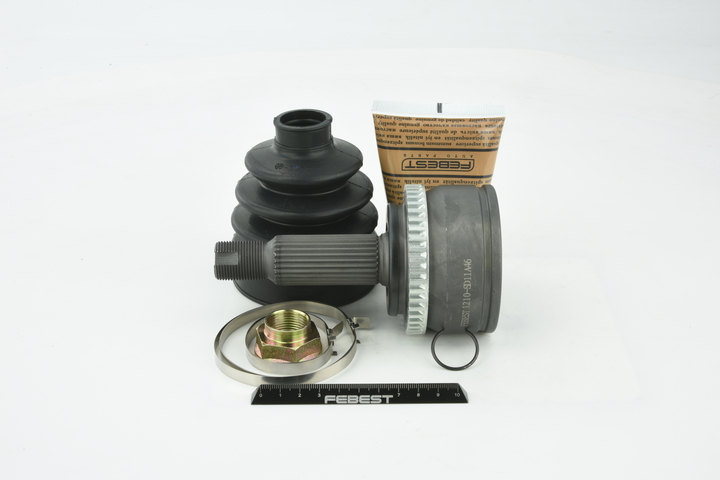 FEBEST 1210-SD11A46: Antriebswellengelenk radseitig, Vorderachse, mit ABS-Sensorring