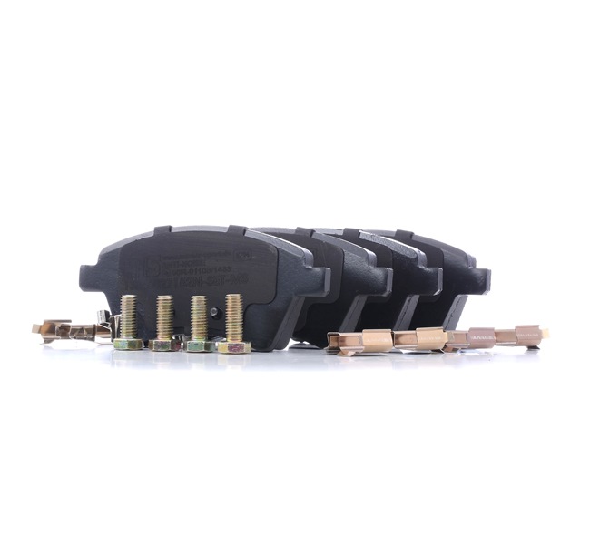 MASTER-SPORT 13046027152N-SET-MS: Bremsbeläge Premium Vorderachse, mit Anti-Quietsch-Blech