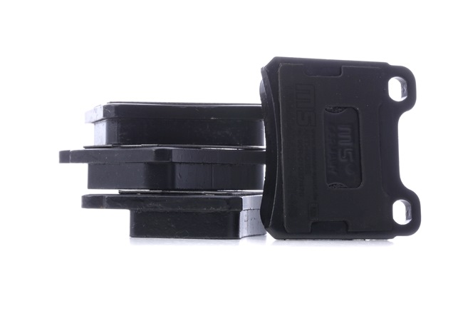 MASTER-SPORT 13046040432N-SET-MS: Juego de pastillas de freno Premium Eje trasero, Chapa antichirridos