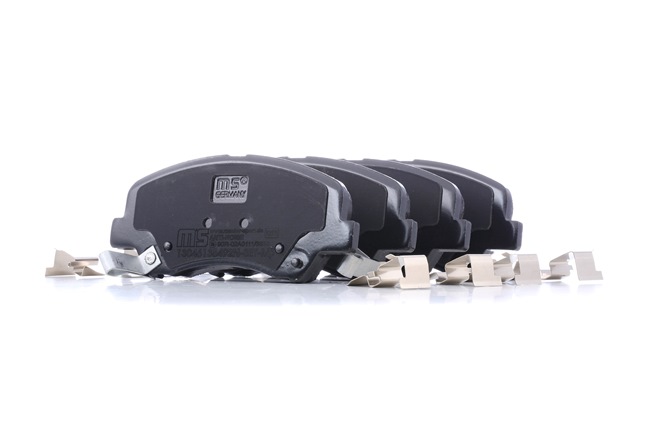 MASTER-SPORT 13046135492N-SET-MS: Juego de pastillas de freno Premium Eje delantero, Chapa antichirridos