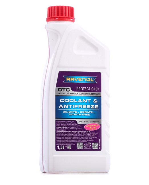 RAVENOL OTC Concentrate Protect C12+ 1410110-150-01-999 Kühlmittel RENAULT KANGOO (KC0/1_) 1.5 dCi (KC07) 65 PS Diesel