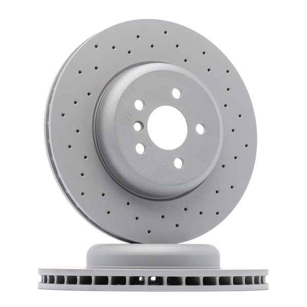 ZIMMERMANN 150.2956.52: Disc de frână Ř: 348mm, ventilat interior, perforat, Ř: 348mm, acoperit (cu un strat protector) SPORT COAT Z