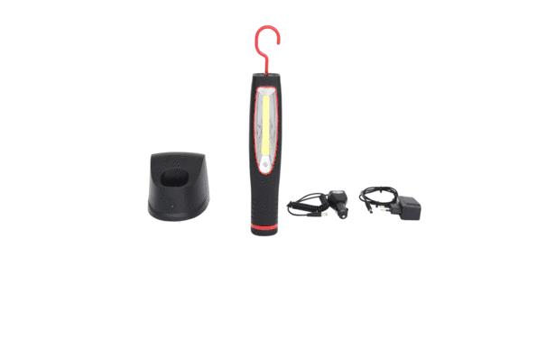 KS TOOLS 150.4350: Lampa warsztatowa ze zbiornikiem dla czynnika odwadniającego, ze złączem kablowym, z wtyczką
