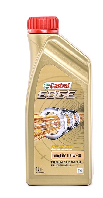 CASTROL 1502BF: Motorový olej 1l, 0W-30 EDGE, Longlife II