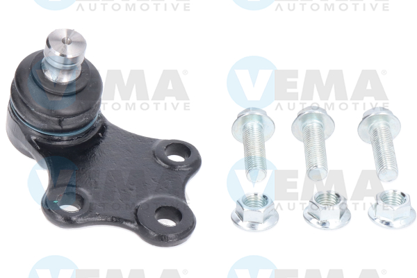 VEMA 16941: Traggelenk Vorderachse beidseitig, unten, 16mm
