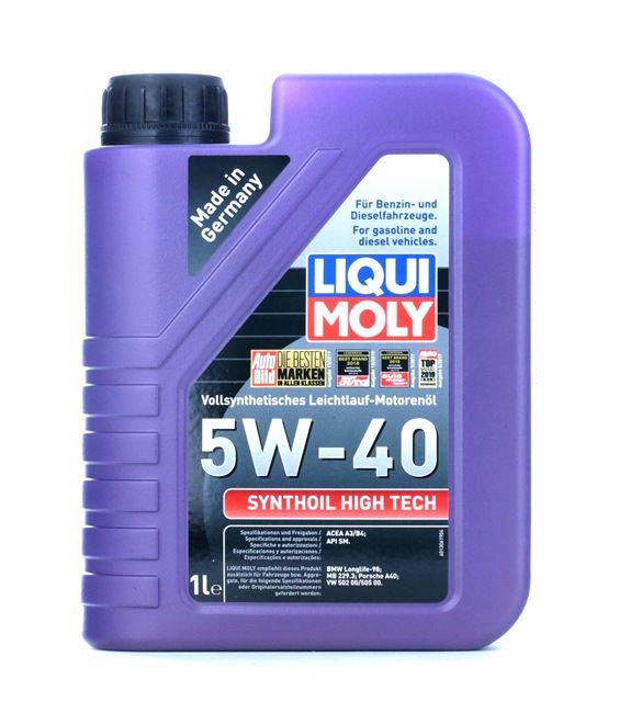 LIQUI MOLY Synthoil, High Tech 1855 Motorový olej MITSUBISHI Lancer 4 (C6_A, C7_A) 60 HP Diesel cena