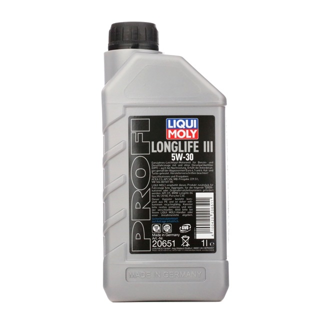 LIQUI MOLY Profi Longlife III 20651 Λάδι κινητήρα JEEP GRAND CHEROKEE 2 (WJ, WG) 258 PS Βενζίνη κόστος