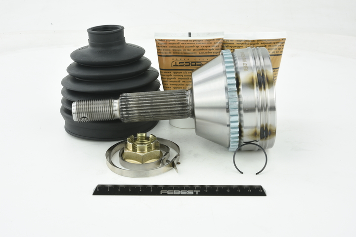FEBEST 2110-TRD9A48: Junta homocinética Eje delantero, lado de rueda, con anillo sensor ABS