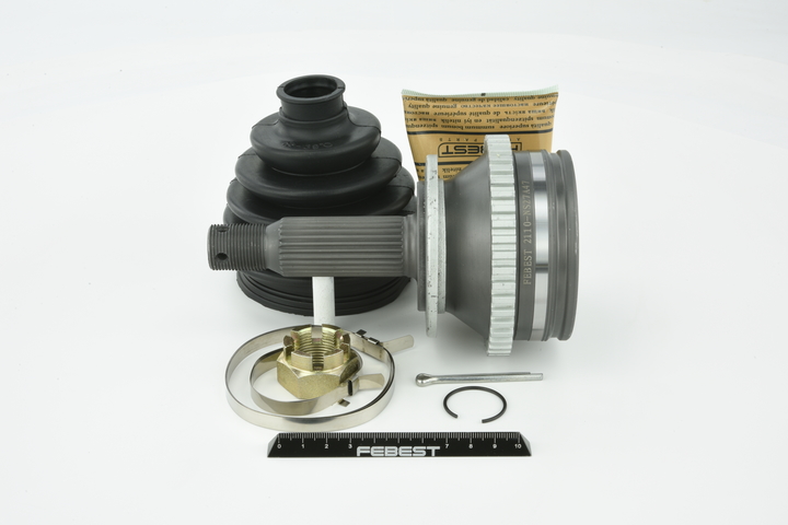 FEBEST 2210-NS27A47: Antriebswellengelenk radseitig, Vorderachse, mit ABS-Sensorring