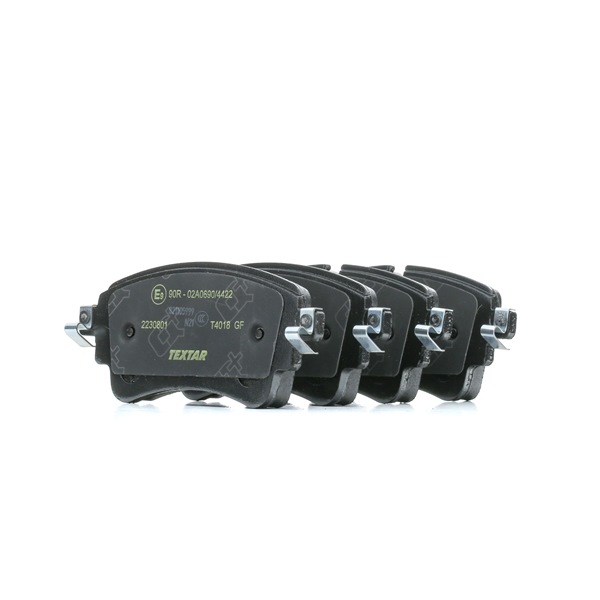TEXTAR 2230801 Τακάκια φρένων AUDI Q5 SUV (80A) 204 PS βενζινοκίνητο/ηλεκτροκίνητο κόστος