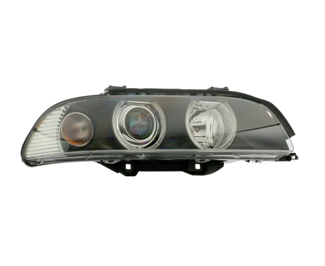 HELLA 1EL 008 052-581: Scheinwerfer rechts, PY21W, D2S/H7, H21W, D2S, H7, Blinker-Farbe: transparent, mit Stellmotor für LWR, mit Glühlampen, ohne Vorschaltgerät, mit Gasentladungslampe