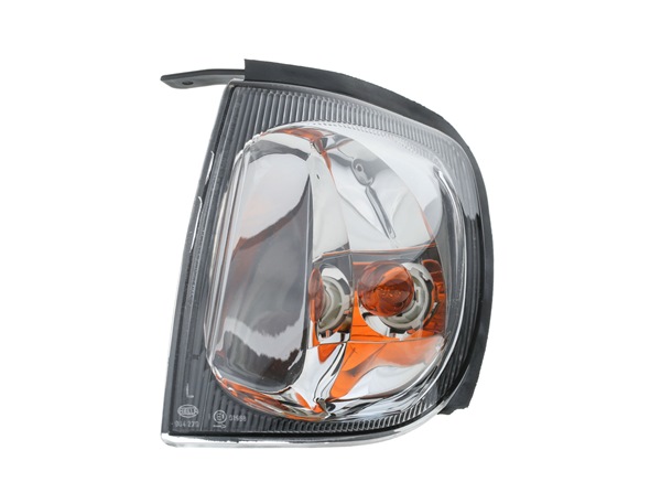 HELLA 2BA 964 255-011: Lampa kierunkowskazu z przodu z lewej, czarny, z żarówką, z uchwytem żarówki