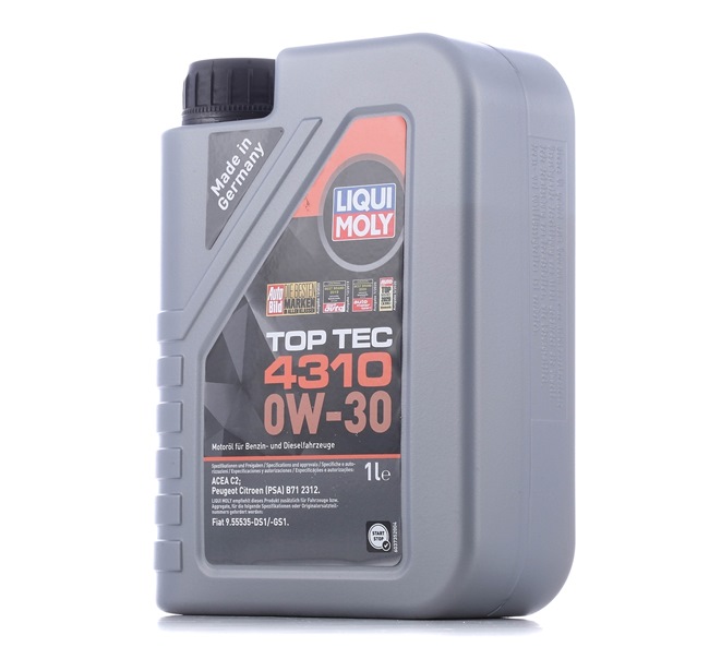 LIQUI MOLY Top Tec, 4310 2361 Двигателно масло FIAT DOBLO фургон/комби (263) 80 K.C. дизел цена
