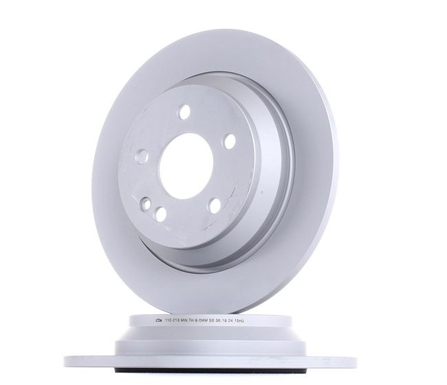 ATE 24.0112-0213.1: Bremsscheibe Ø: 300,0mm, voll, Ø: 300,0mm, beschichtet, mit Schrauben