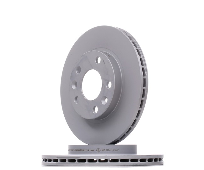 ATE 24.0123-0119.1: Disco de freno Ø: 269,0mm, ventilado, Ø: 269,0mm, revestido, con tornillos
