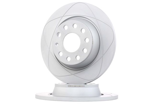 ATE 24.0312-0169.1: Disco de freno Ø: 282,0mm, macizo, Ø: 282,0mm, revestido, con tornillos PowerDisc