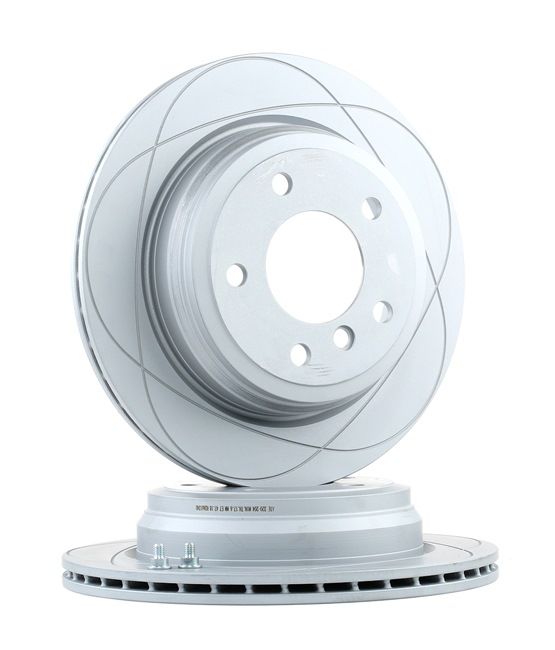 ATE 24.0320-0204.1: Brzdový kotúč Ø: 300,0mm, vetraný, Ø: 300,0mm, potiahnutá, so skrutkami PowerDisc