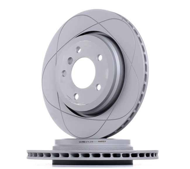 ATE 24.0322-0209.1: Brzdový kotouč R: 320,0mm, větráno, R: 320,0mm, nátěr, se šrouby PowerDisc