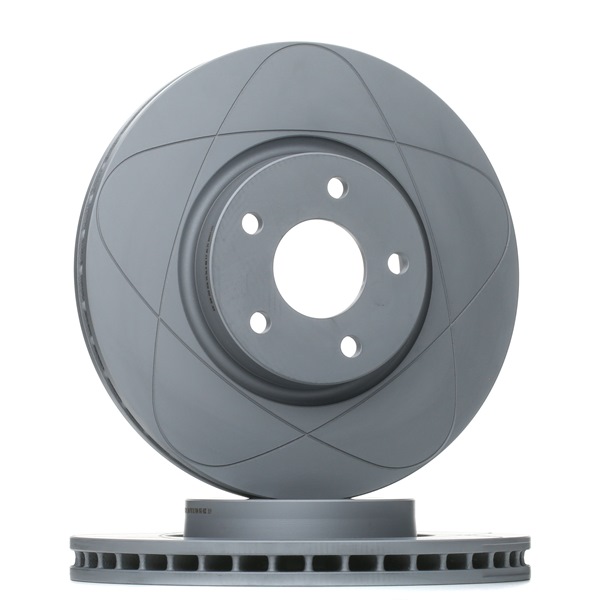 ATE 24.0328-0250.1: Disco de freno Ø: 300,0mm, ventilado, Ø: 300,0mm, revestido PowerDisc