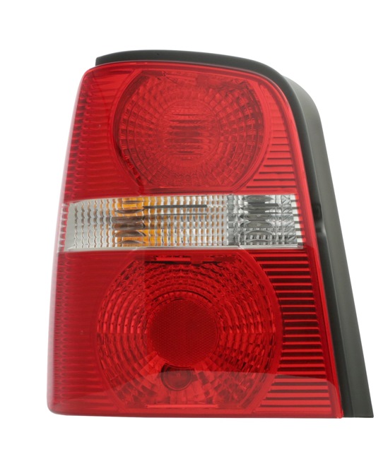 HELLA 2VP 008 759-051: Lampă din spate stanga, cu suport bulb, cu becuri cu incandescenta, transparent, Rosu