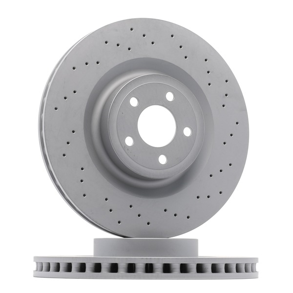 ZIMMERMANN 250.1387.52: Remschijf Ø: 380mm, interne ventilatie, Geperforeerd, Ø: 380mm, Gecoat SPORT COAT Z