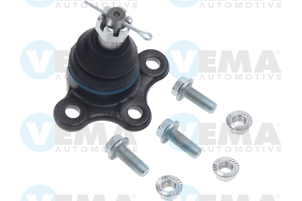 VEMA 25084: Traggelenk Vorderachse beidseitig, 18mm, mit Schraube
