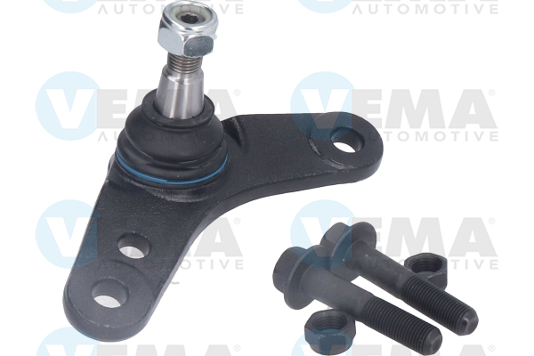 VEMA 25441: Traggelenk Vorderachse links, unten, 17mm