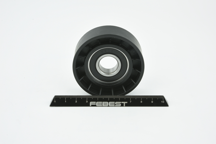FEBEST 2787-XC60: Įtempiklio skriemulys, V formos rumbuotas diržas Ø: 65mm, Ø: 65mm