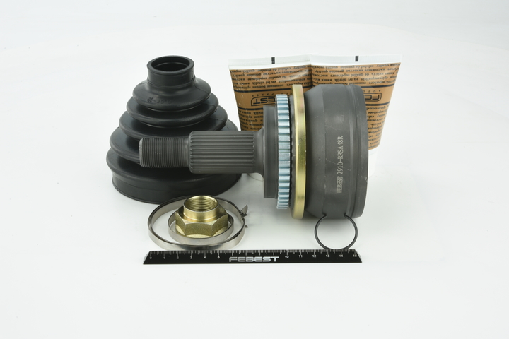 FEBEST 2910-RRSA48R: Junta homocinética lado de rueda, Eje trasero, con anillo sensor ABS