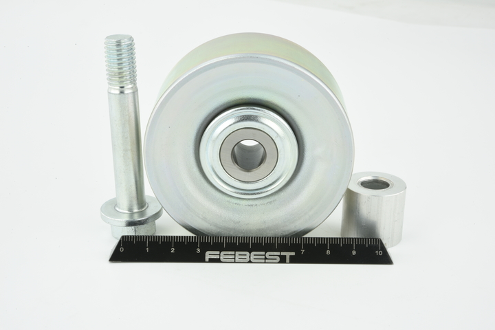 FEBEST 2988-RRSII: Rola ghidare / conducere, curea transmisie Ř: 80mm, Ř: 80mm