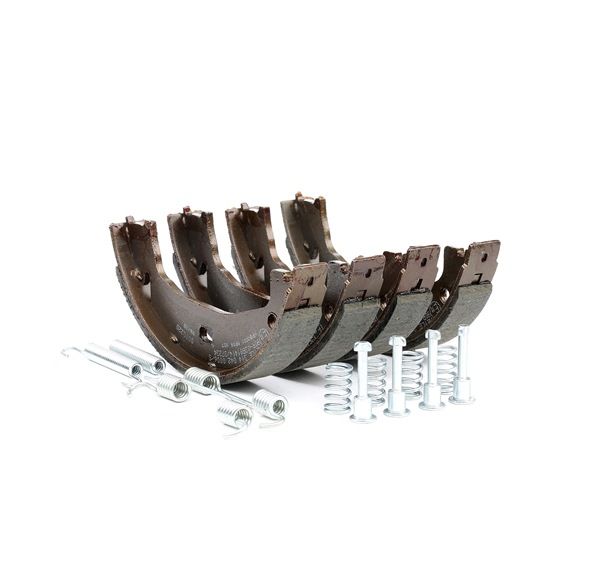 MEYLE 314 042 0006/S: Set saboti frana, frana de mana puntea spate, 160mm, cu arc, ORIGINAL Quality
