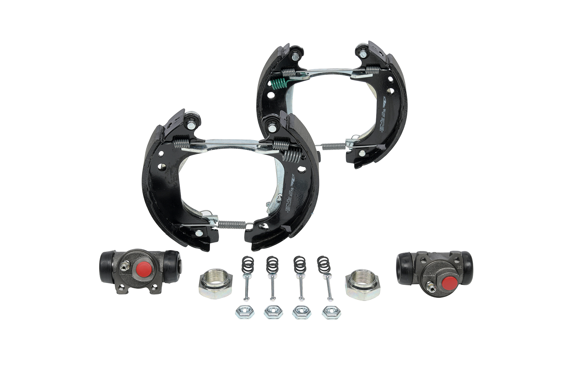 ATE 03.0520-0619.3: Kit frenos, disco de tambor con cilindro de freno de rueda, con accesorios Original TopKit