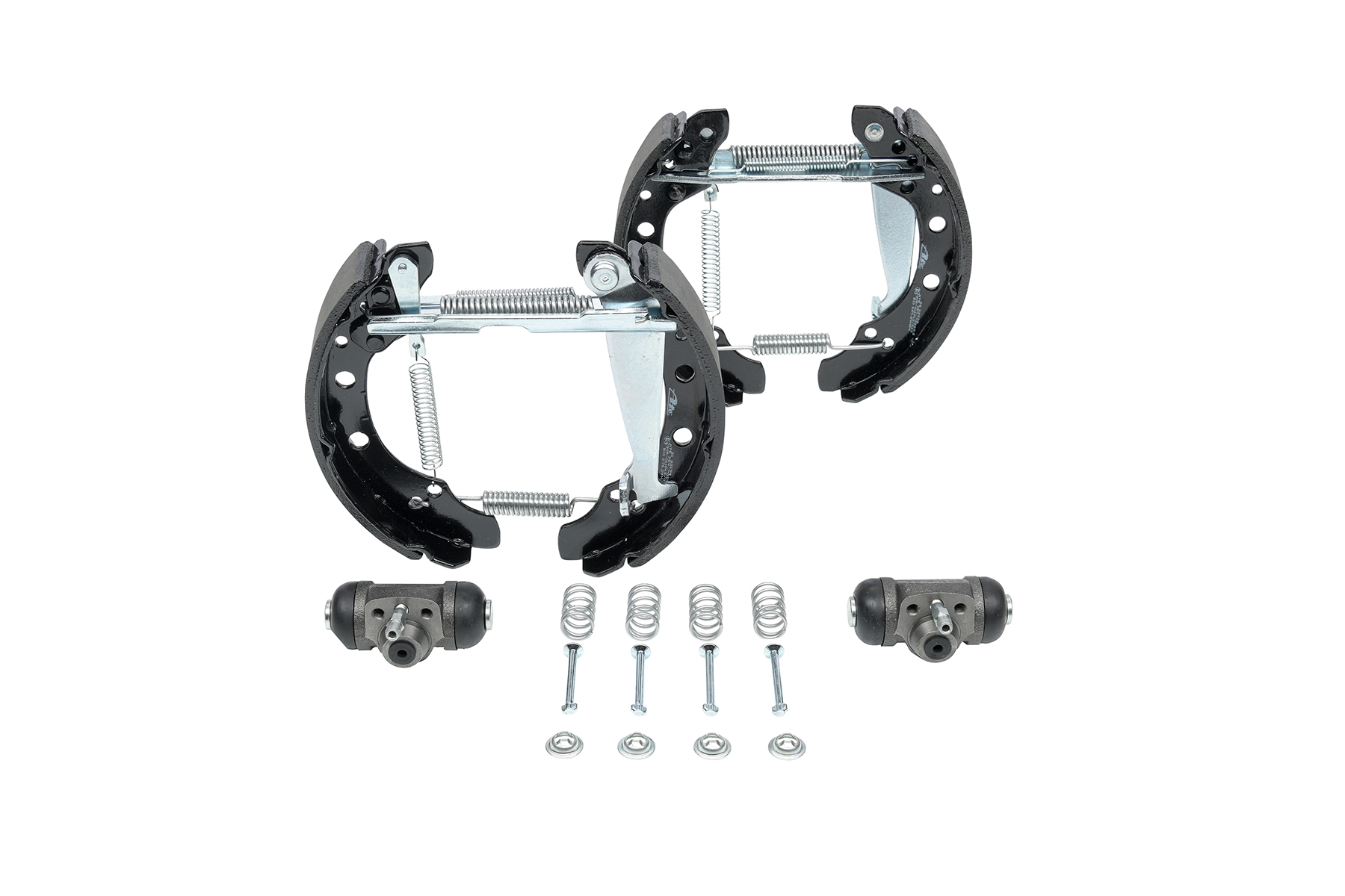 ATE Original TopKit 03.0520-5319.3 Bremsesæt, trommelbremser VW Caddy 2 Pickup (9U7) 75 HK Benzin hvad koster