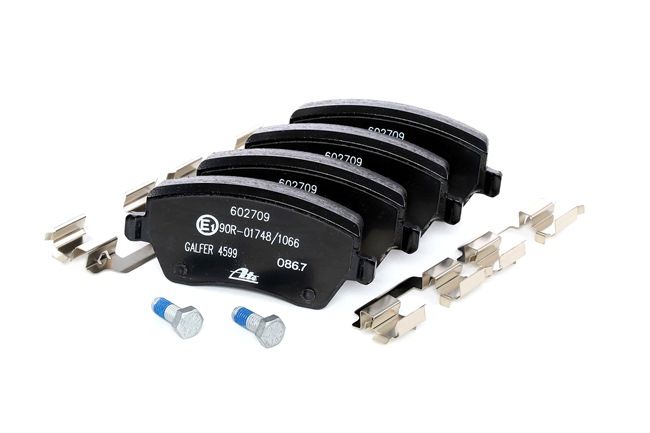 ATE 13.0460-2709.2 Juego de pastillas de freno DACIA LOGAN Pick-up (US_) 84 cv Gasolina costo